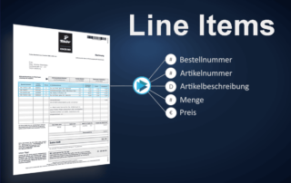 Line Item Rechnung