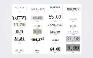 Vergleich OCR und DeepOCR Texterkennung / Comparison of OCR and DeepOCR text recognition